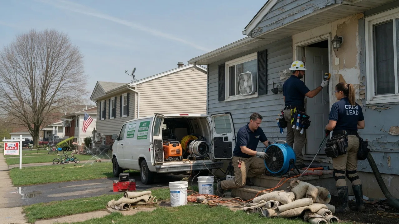 Flood Cleanup in North Evans, NY near me