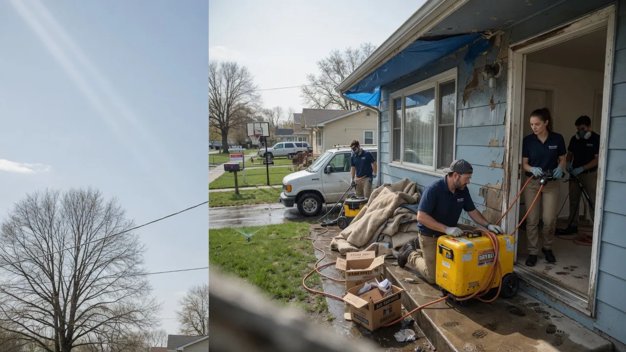 Basement Flood Cleanup in North Evans, NY near me